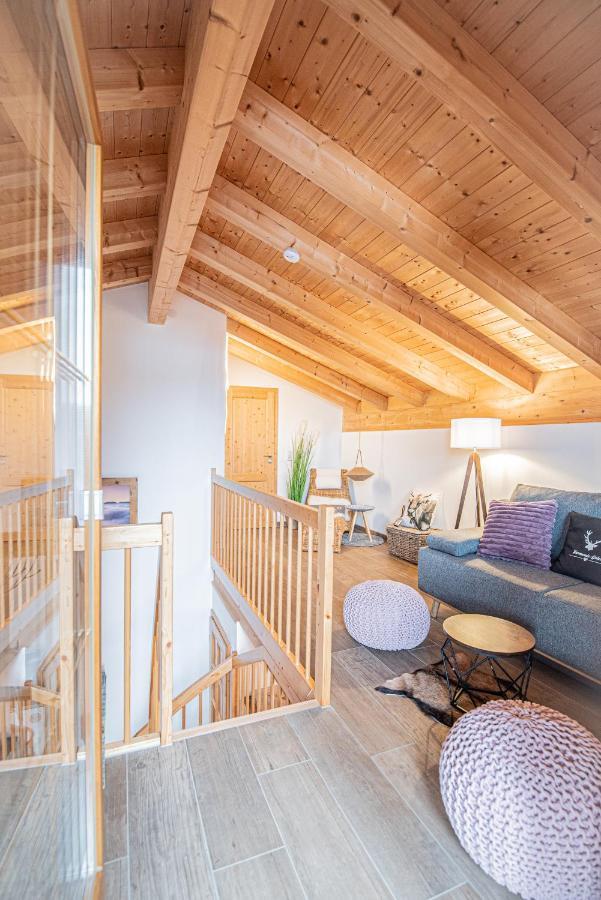 Hirsch Chalet #Sauna Lechbruck Eksteriør billede